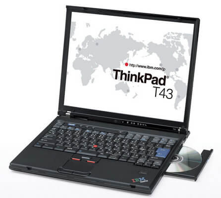 Замена кулера на ноутбуке Lenovo ThinkPad T43p